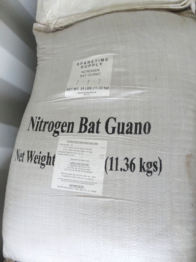 Nitrogenn Bat Guano Label